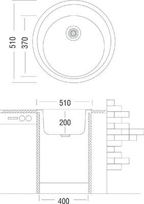 Кухонная мойка Longran Ultra ULS 510 в Москве и Московской области от магазина Ammina