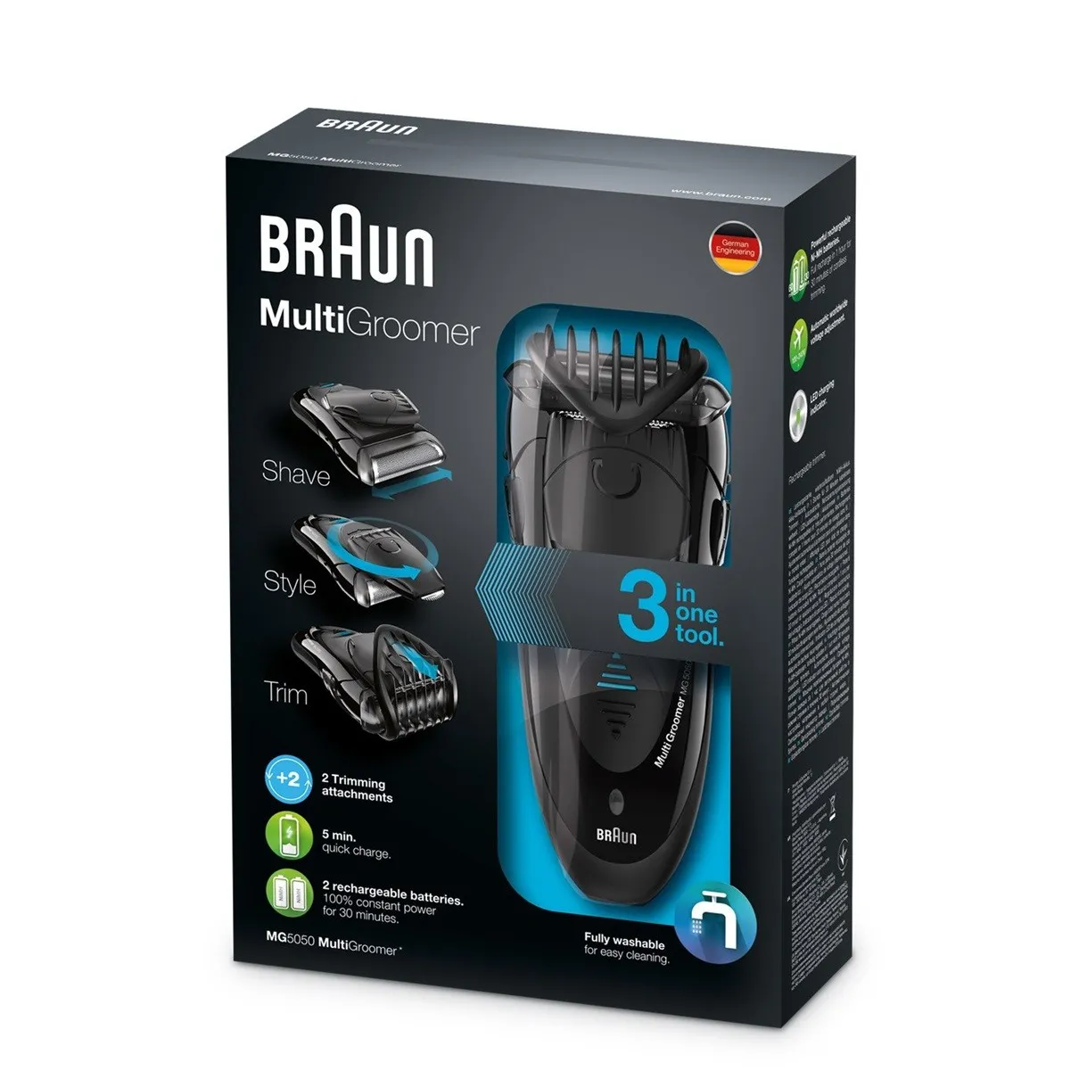 Электробритва Braun MG 5050 в Москве и Московской области от магазина Ammina