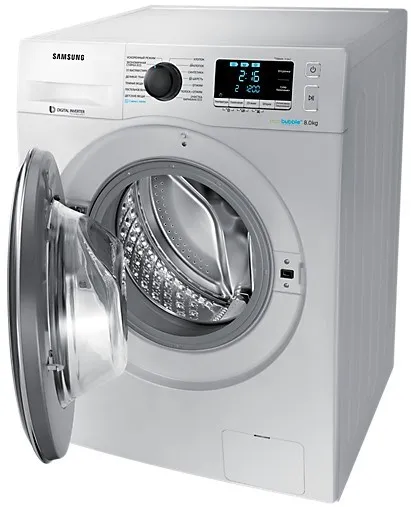 Стиральная машина Samsung WW80K62E07S в Москве и Московской области от магазина Ammina