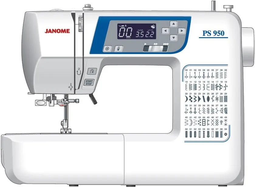 Швейная машина, оверлок Janome PS 950 в Москве и Московской области от магазина Ammina