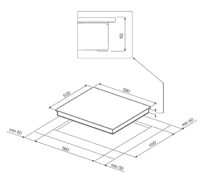 Варочная поверхность GRAUDE IK 60.1 в Москве и Московской области от магазина Ammina
