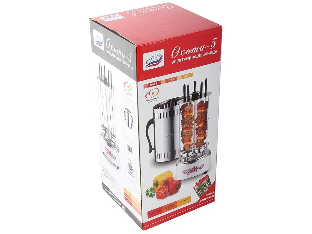 Электрогриль Velikie Reki Ohota-5 в Москве и Московской области от магазина Ammina