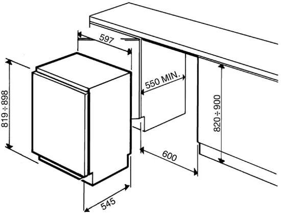 Встраиваемая морозильная камера Smeg VI 100P1 в Москве и Московской области от магазина Ammina