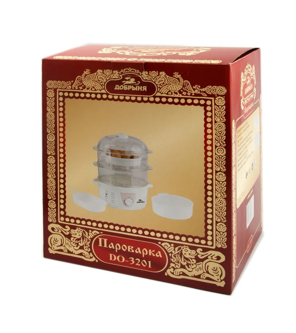 Пароварка / яйцеварка Dobrynia DO-3201 в Москве и Московской области от магазина Ammina