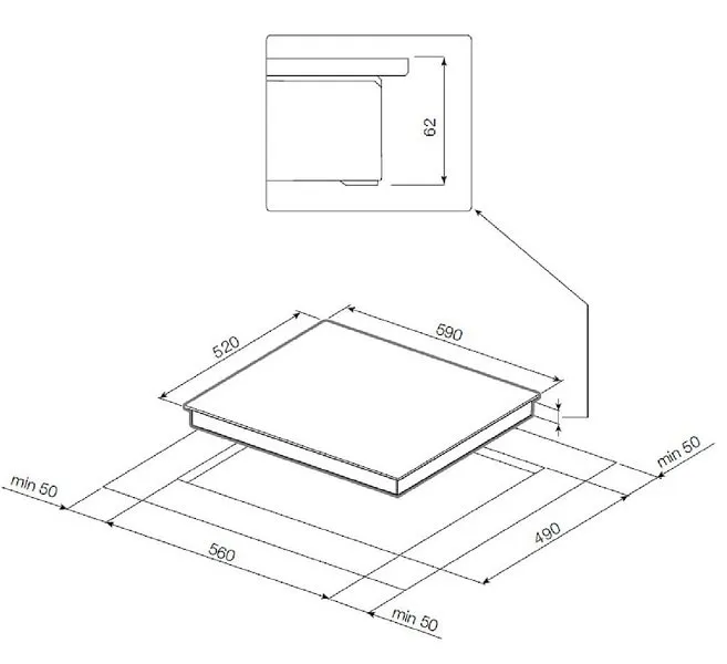 Варочная поверхность GRAUDE IK 60.1 в Москве и Московской области от магазина Ammina