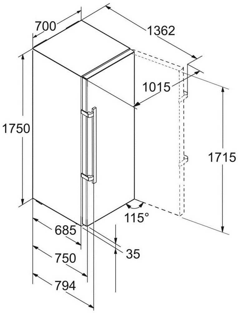 Морозильная камера Liebherr GNP 3755 в Москве и Московской области от магазина Ammina