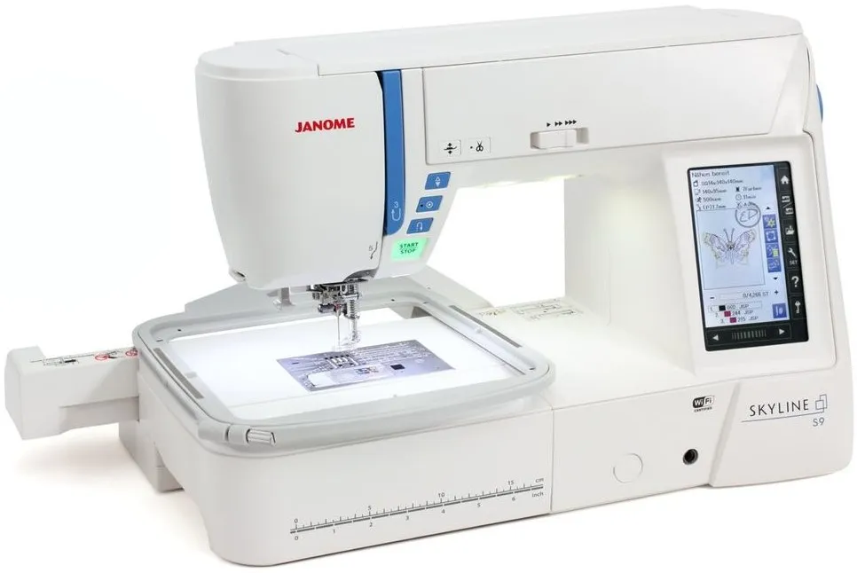 Швейная машина, оверлок Janome SkyLine S9 в Москве и Московской области от магазина Ammina