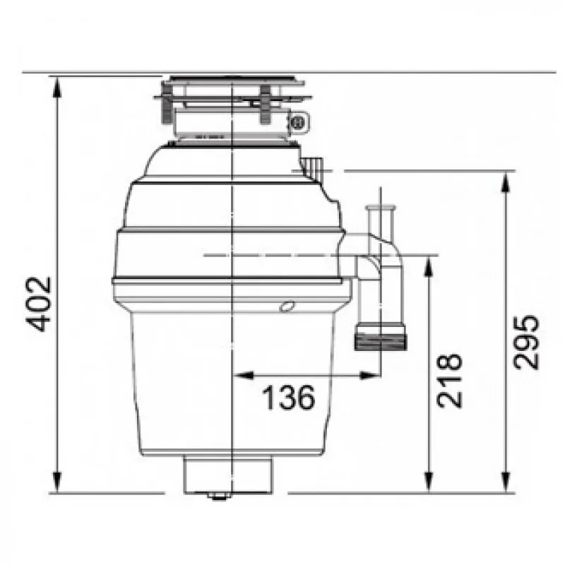 Измельчитель отходов Franke Turbo Plus TP-75 в Москве и Московской области от магазина Ammina