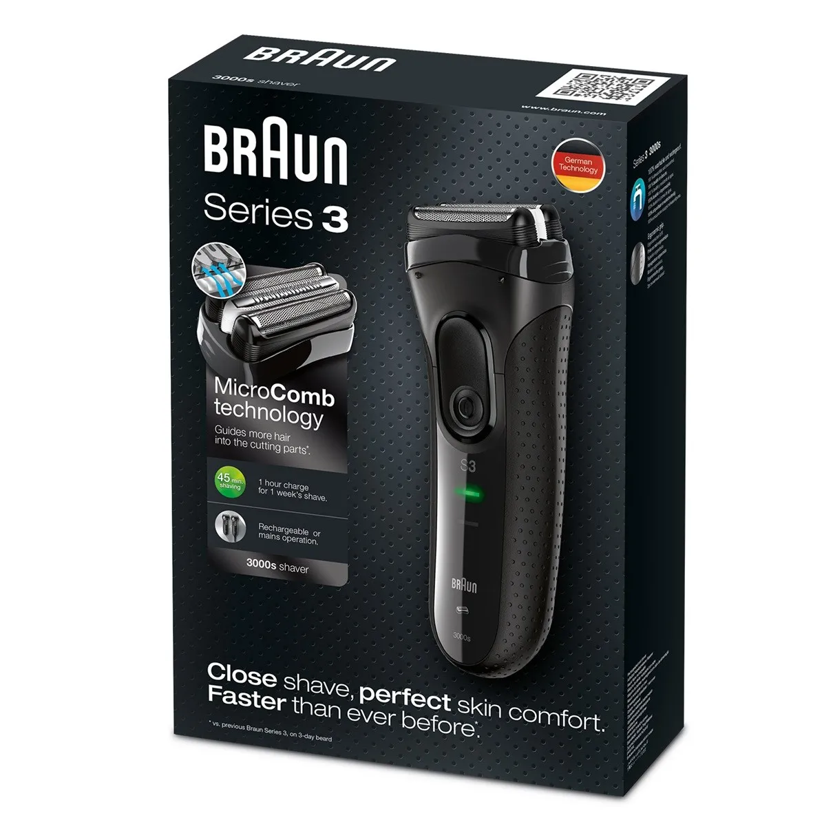 Электробритва Braun 3000S в Москве и Московской области от магазина Ammina