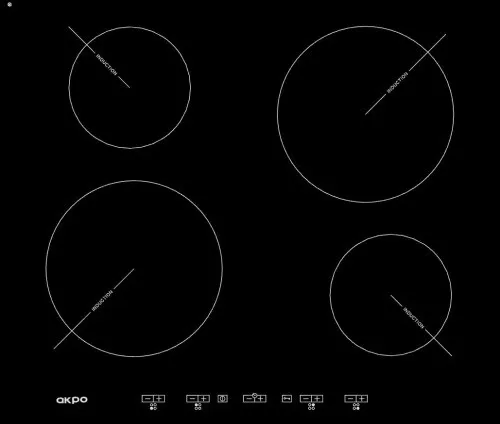 Варочная поверхность Akpo PIA 60 82502 в Москве и Московской области от магазина Ammina